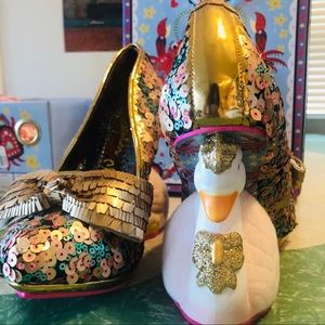 Irregular Choice Swan Heels